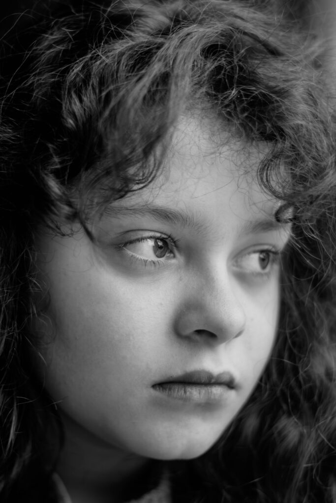 Photographie portrait en noir et blanc Auxerre et Yonne