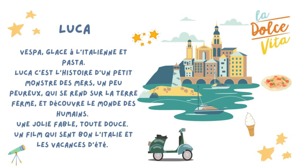 Luca – film familial à regarder en famille, sélection coup de cœur