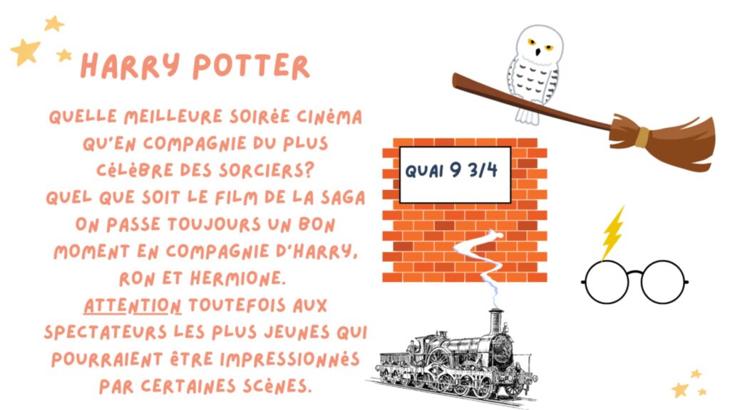 Harry Potter – film d’aventure pour toute la famille, à voir ensemble