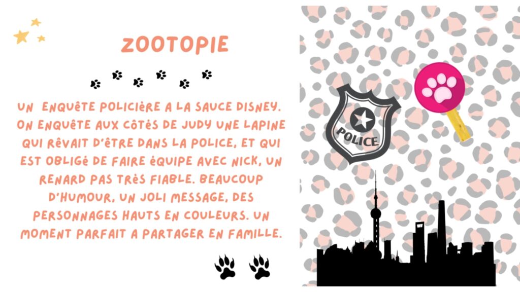 Zootopie – film drôle et intelligent pour une soirée cinéma familiale.