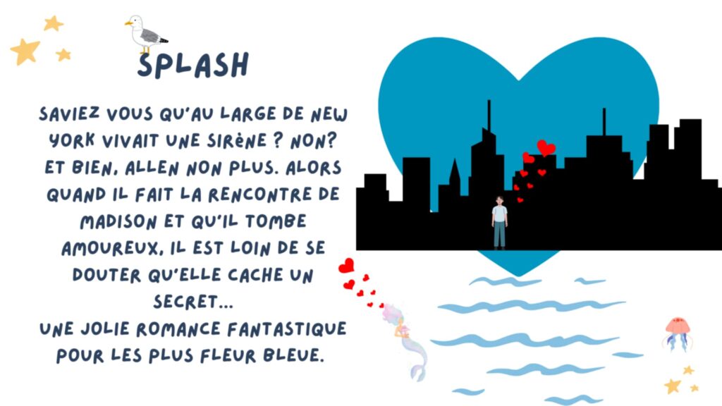 Splash – petite romance fantastique pour toute la famille, à voir ensemble