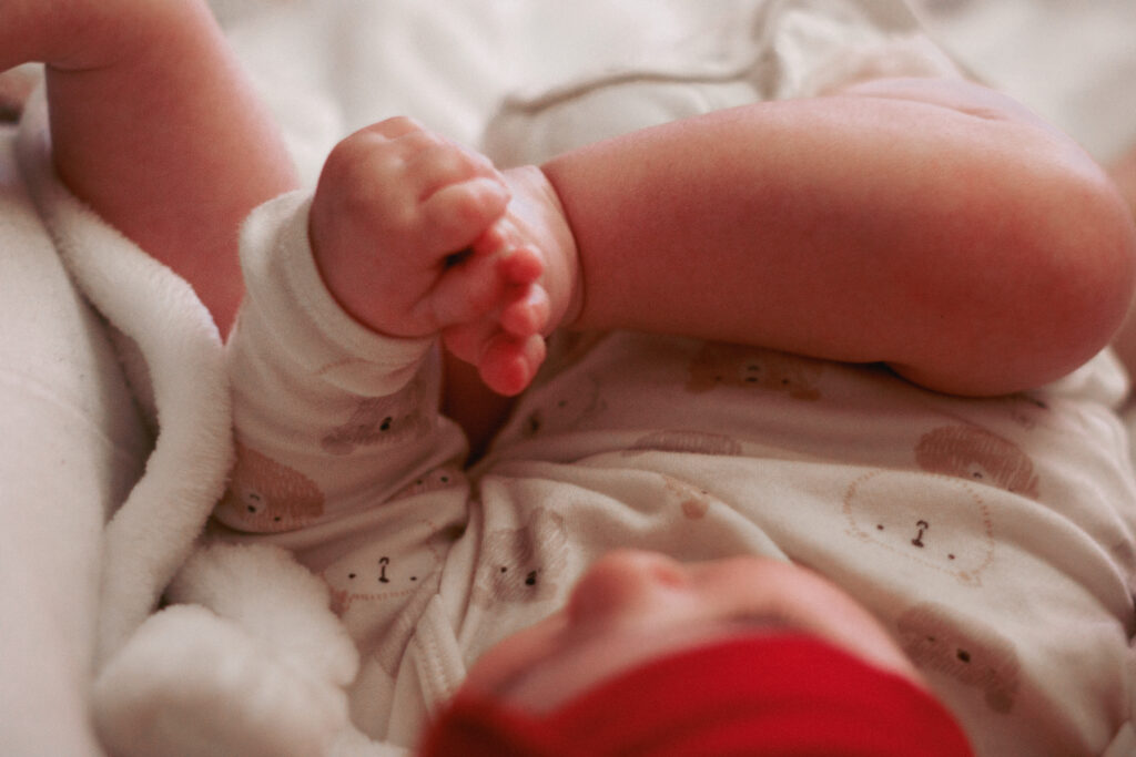photo douce d'un bébé, séance photo venoy