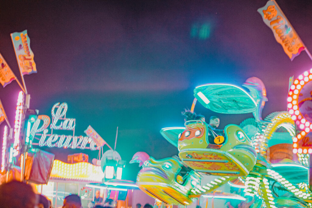 fête foraine d'Auxerre, plaisir du mois de Mai.