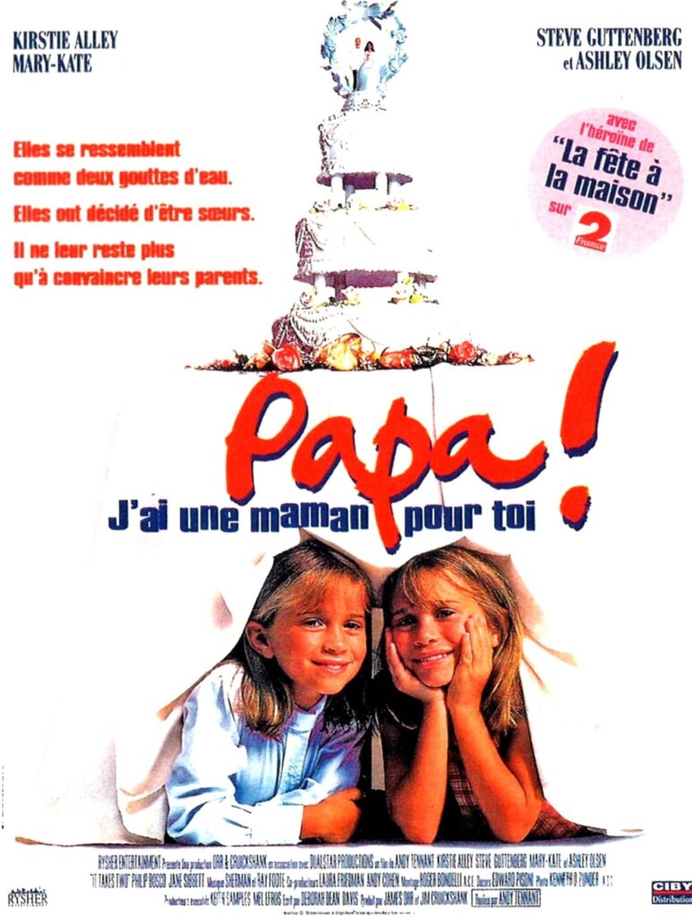 affiche du film Papa j ai une maman pour toi soirée ciné d'ét en famille