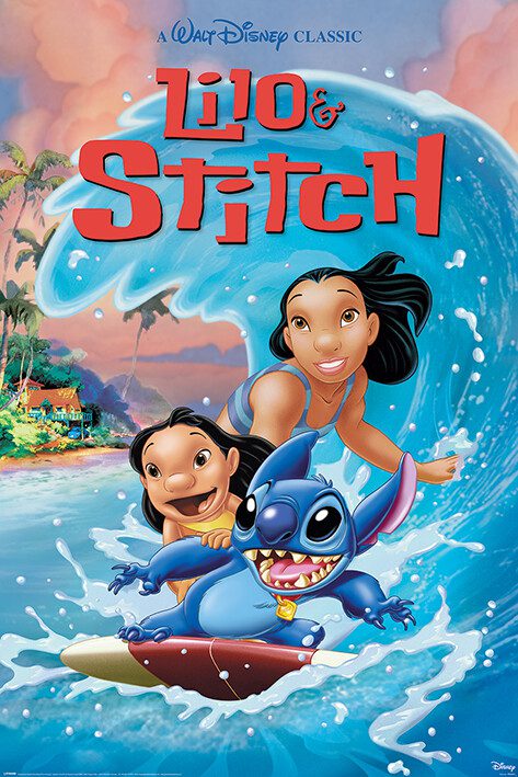Affiche du film Lilo et Stitch, film d'été à voir en famille