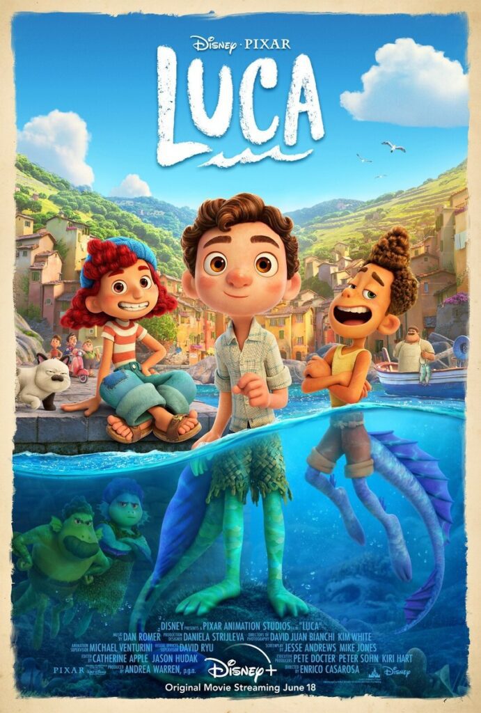 Luca et Alberto au bord de la mer, film d'été à voir en famille sur l'Italie